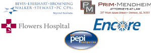 A collection of logos for sports clinics and orthopedic businesses.